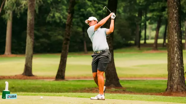 Men's Golfer Ike Joy at Day 2 of 2026 CUSA Men's Golf Championship (04-28-26)