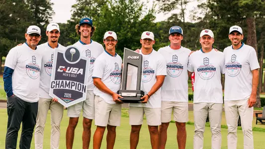 Men's Golf - 2026 CUSA Championship Team Photo