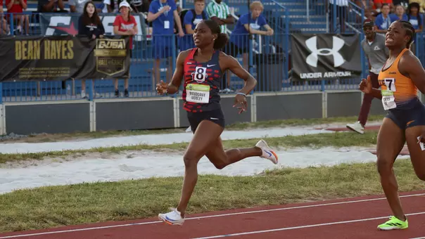 Mahogany Mobley at 2025 CUSA Outdoor