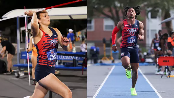 Isabella Frattura and Markus White at Florida Relays