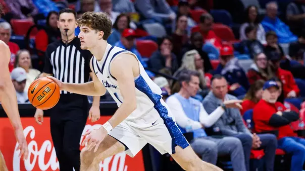 Men's Basketball Zander Carter Field of 68 Showcase Announcement April 9, 2025