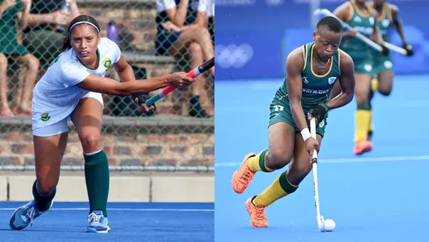 Field Hockey Paris-Gail Isaacs & Ntospa Mokoena 2026 South African National Team Announcement Graphic May 20, 2026