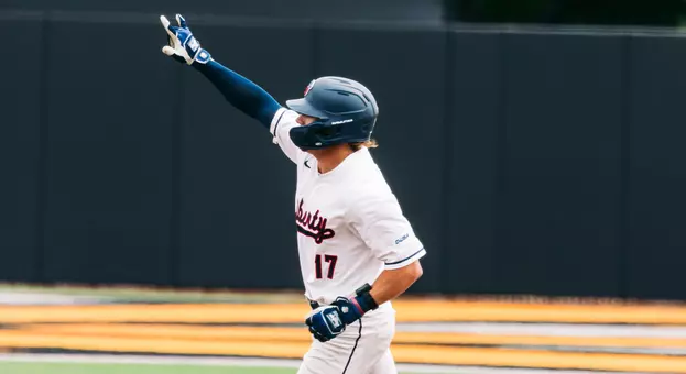Baseball - Nick Barone Rounding Bases