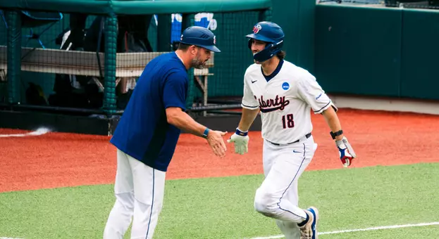 Baseball - Jordan Jaffe round bases after home run in NCAA Regionals 5-31-26