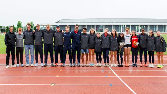 2026 Track & Field Senior Day Group Photo