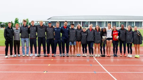 2026 Track & Field Senior Day Group Photo