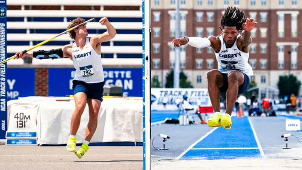 Ben Shughart and Markus White at 2026 NCAA Division I East First Rounds Meet