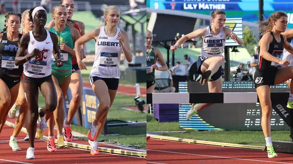 Allie Zealand and Katrina Schlenker at 2026 NCAA