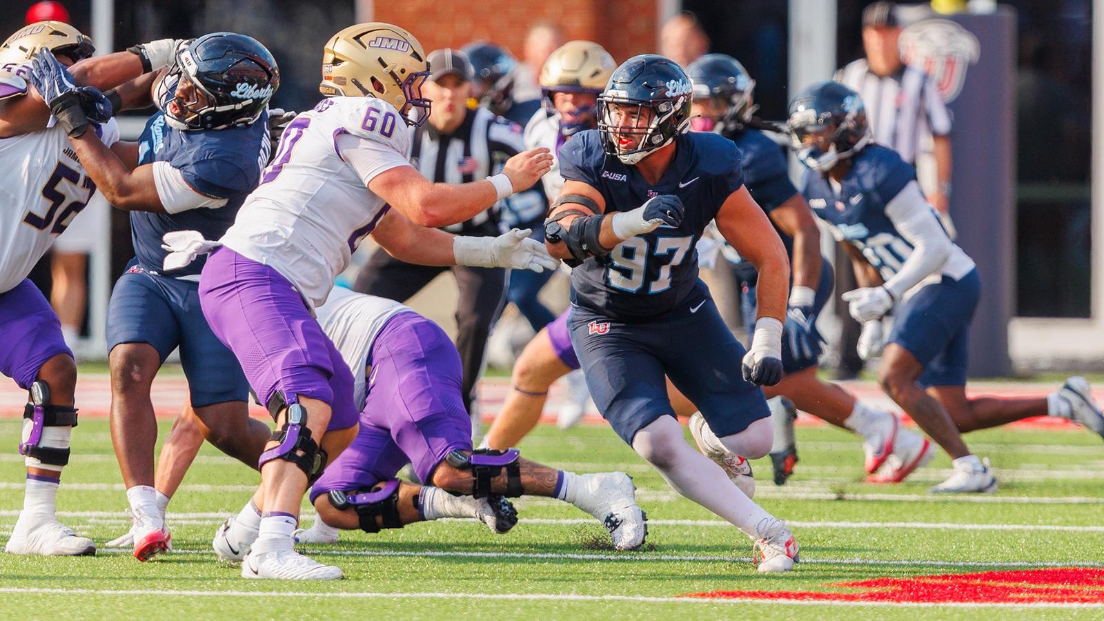 Football - Mike Jarvis vs. James Madison (Sept. 20, 2025)