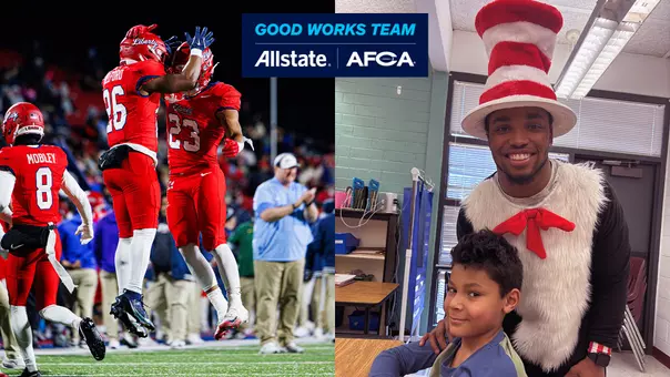 Football - Jaylin Belford AFCA Allstate Good Works Team Nominee Press Release (2026)