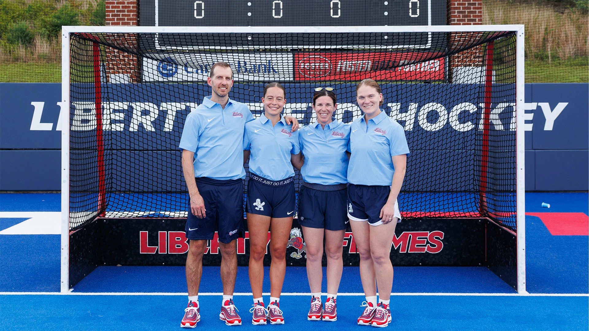 Liberty Field Hockey 2026 Coaching Staff Photo