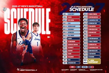 Men's Basketball 2026-27 Full Schedule Release Graphic