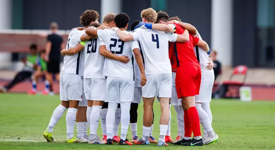 Men's Soccer - Pregame Huddle