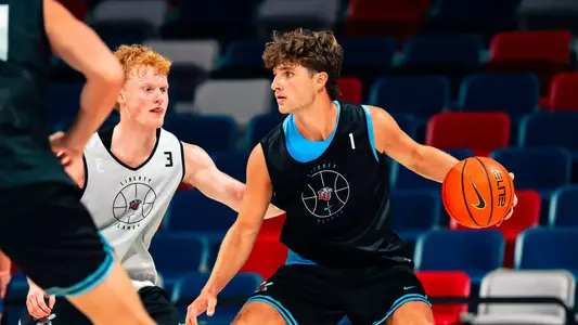 Men's Basketball's Cooper Campbell & Zander Carter First Week of Official Practices Sept. 22, 2026