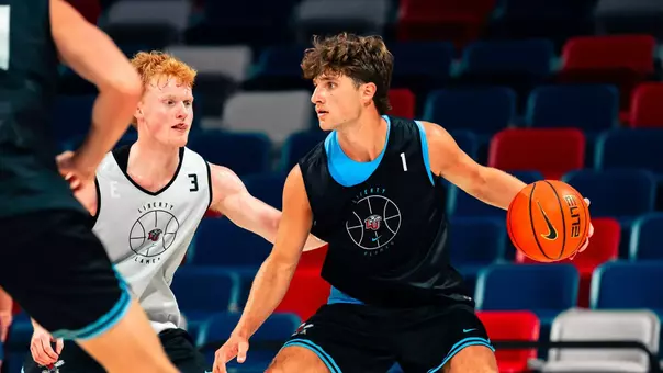 Men's Basketball's Cooper Campbell & Zander Carter First Week of Official Practices Sept. 22, 2026