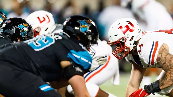 Football - Game Day Central Photo for Liberty vs. Coastal Caorlina Game (2026) - Liberty Football takes on Coastal Carolina University at the FBC Mortgage Cure Bowl at Camping World Stadium in Orlando, Florida on December 26, 2020. (Photo by Andrew Snyder)