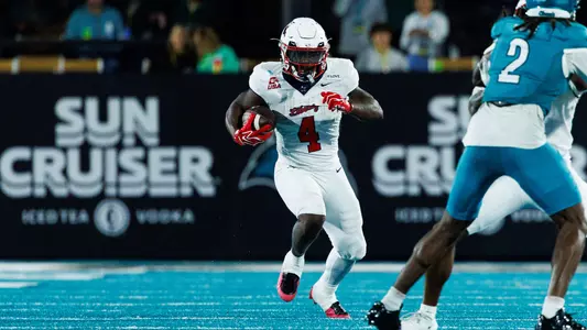Football - Kam Davis vs. Coastal Carolina (09-24-26) - Liberty University’s Football team takes on the Coastal Carolina Chanticleers at Brooks Stadium on September 24, 2026. (Photo by Grace Greer)