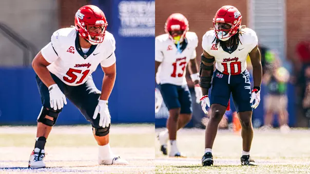 Football - OL D.J. Geth and Safety Ronald Moore, Jr. were named CUSA Players of the Week following the Coastal Carolina game (2026)