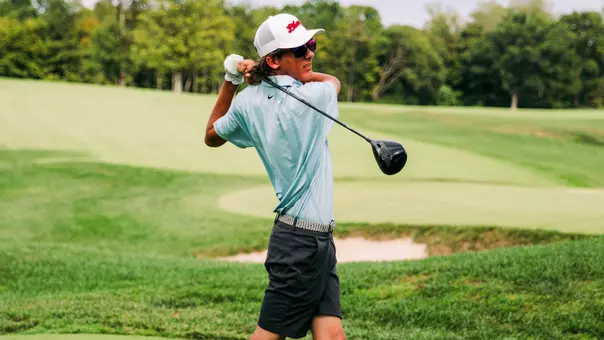 Liberty men's golfer Austin Krahn at Bearcar Invitational (September 14, 2026)