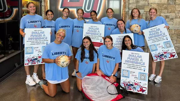 Women's Soccer advertising Dollar Makes A Difference