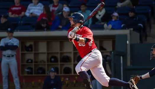 Baseball vs. Penn State on February 24, 2013. (Photo by Cali Lowdermilk)
