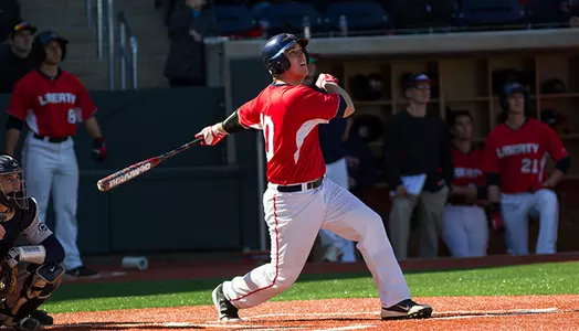 Baseball vs. Penn State on February 24, 2013. (Photo by Cali Lowdermilk)