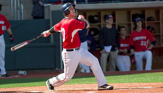 Baseball vs. Penn State on February 24, 2013. (Photo by Cali Lowdermilk)