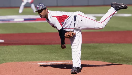 Liberty Baseball team hosts Kent State. March 7, 2015. photo by Les Schofer