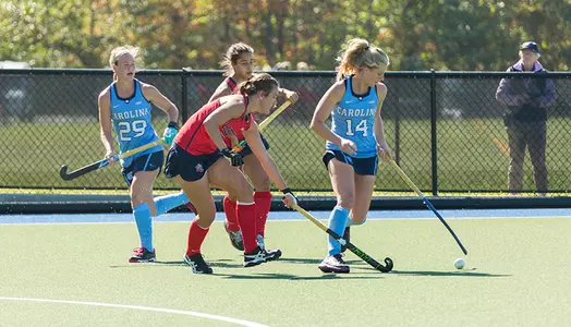 Field Hockey plays UNC on October 23, 2016 (Photo by Leah Seavers)