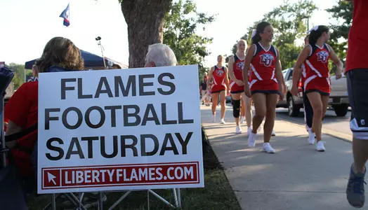 Liberty University played Monmouth September 7th, 2013. Photo by David Duncan