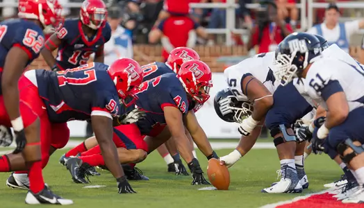 Liberty University played Monmouth September 7th, 2013. Photo by David Duncan