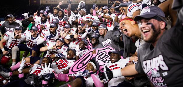 Defensive Effort Leads Flames to Cure Bowl Victory Image
