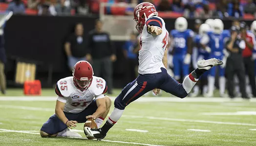 Liberty Football plays Georgia State on October 3, 2015. (Photo by Ty Hester)