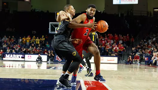 Men's basketball plays VCU on November 15, 2016. (Photo by Leah Seavers)
