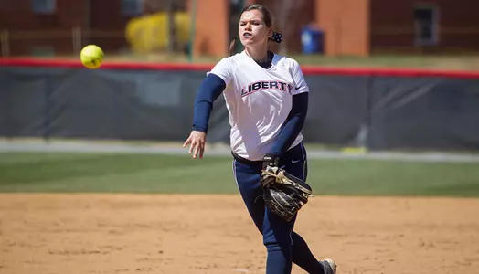 Softball vs. Radford University on April 4, 2013. (Photo by Cali Lowdermilk)