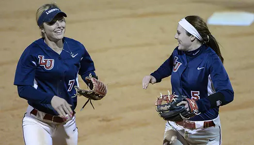 NCAA Softball 2015: Arkansas vs Liberty FEB 13