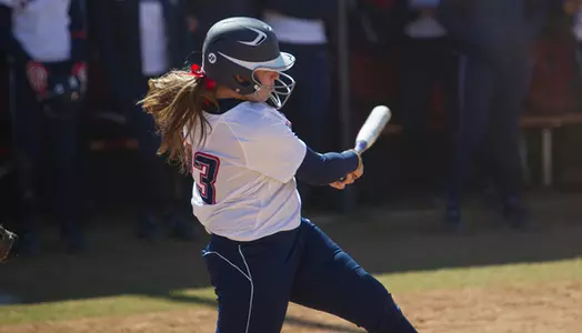 Softball vs. Radford University on April 4, 2013. (Photo by Cali Lowdermilk)