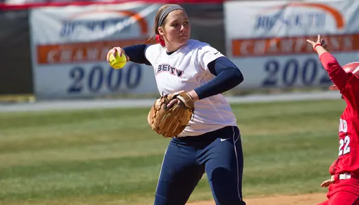 Softball vs. Radford University on April 4, 2013. (Photo by Cali Lowdermilk)