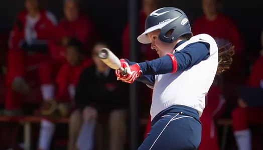 Softball vs. Radford University on April 4, 2013. (Photo by Cali Lowdermilk)