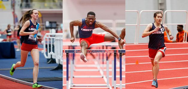 Liberty Trio Voted to CoSIDA Academic All-District&#174; Teams Image