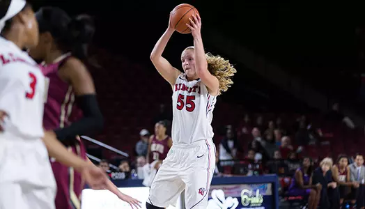 Lady Flames take on Elon and win, 72 to 63, on November 16th 2015.