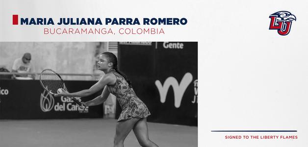 Liberty Women's Tennis Adds Parra Romero Image