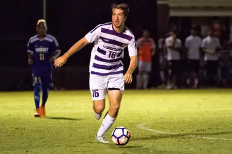 Three second half goals lead men's soccer to win in season opener Image