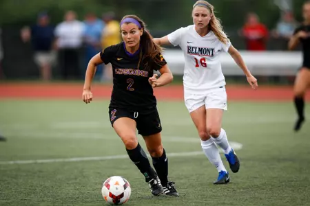 Women's soccer closes Senior Night with ASUN title despite loss Image
