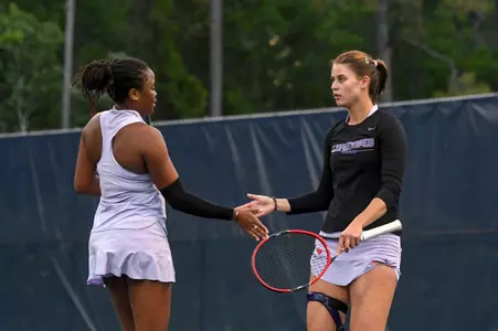 Women's tennis eliminated from ASUN tourney in 4-0 loss to North Florida Image