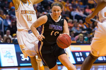 Lady Bisons unable to defend home court in loss to FGCU Image