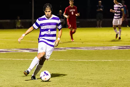 Djabi effort extends unbeaten streak against Belmont for men's soccer Image