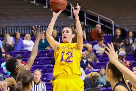 Lady Bisons basketball earns first A-Sun victory Image