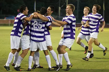 Djabi does it again as men's soccer remains unbeaten Image