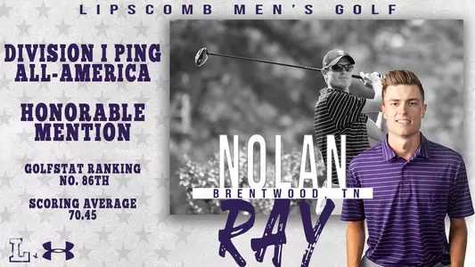 Nolan Ray graphic for All-America Honorable Mention